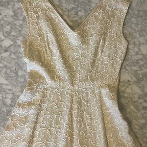 VINTAGE IVORY DRESS